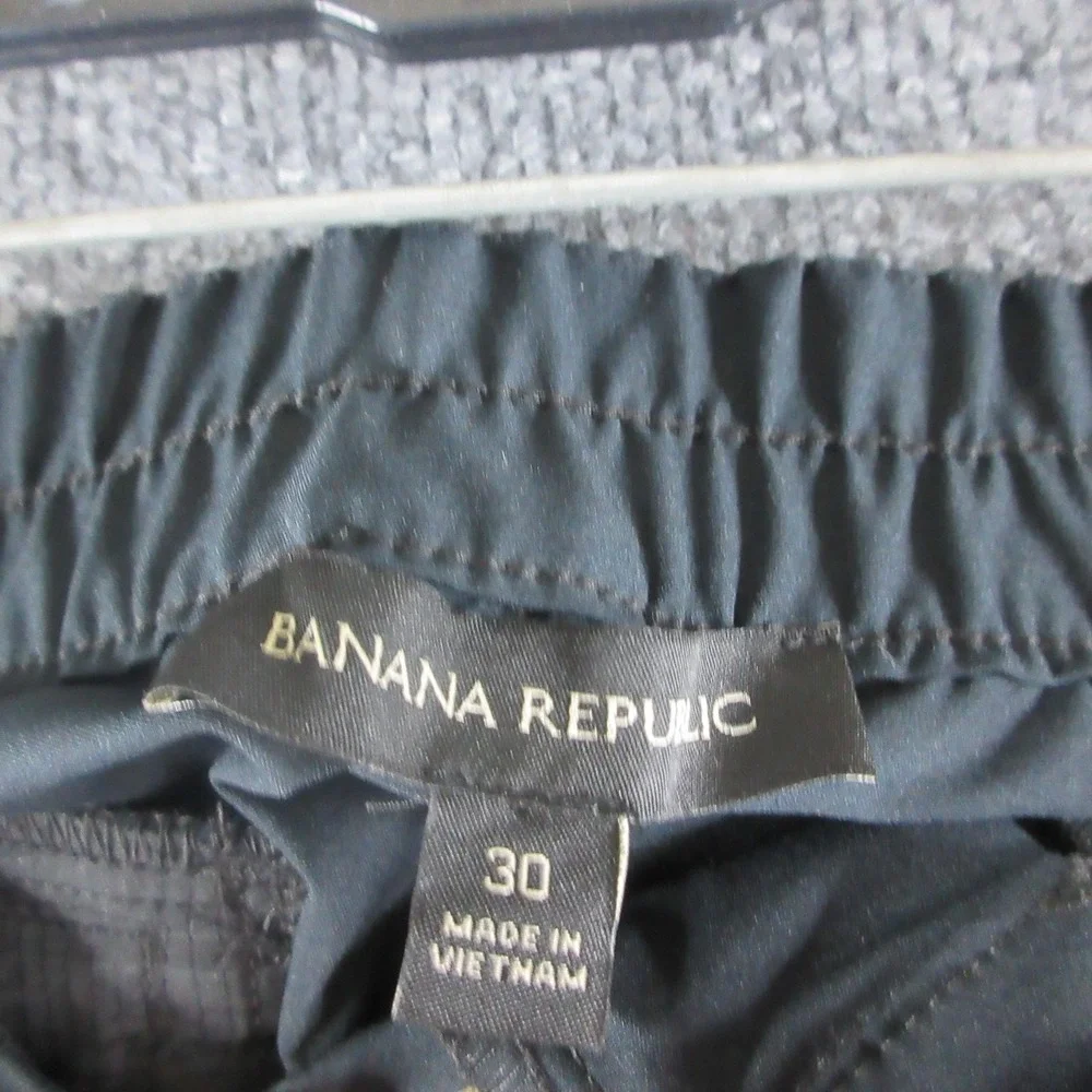 Banana Republic Pants Mens 30x28 Black Motion Tech Hybrid Elastic Waist